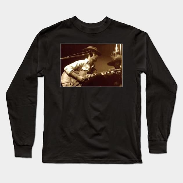 Jj cale//aesthetic art for fans Long Sleeve T-Shirt by MisterPumpkin